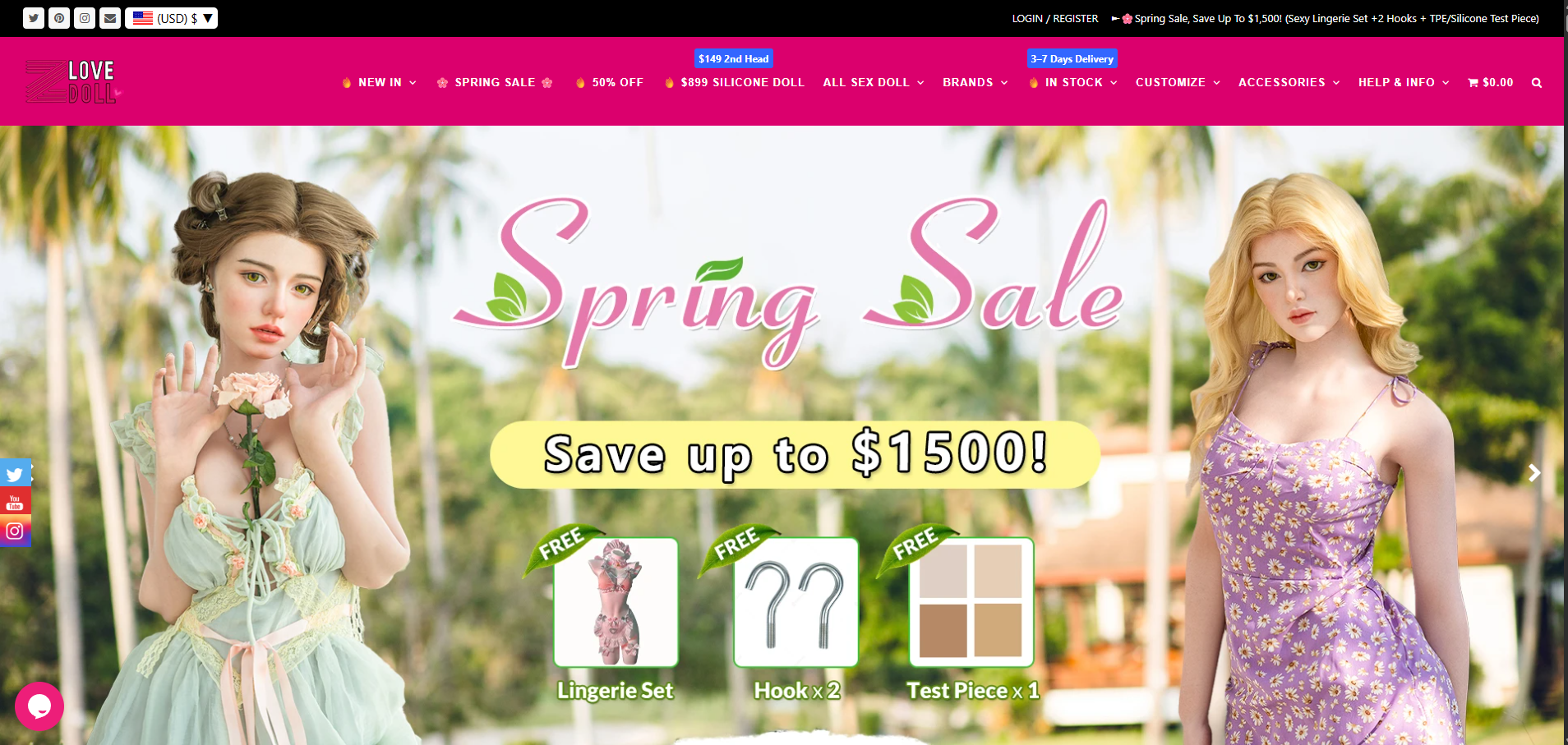 Zlovedoll homepage (zlovedoll.com) - independent vendor review and score