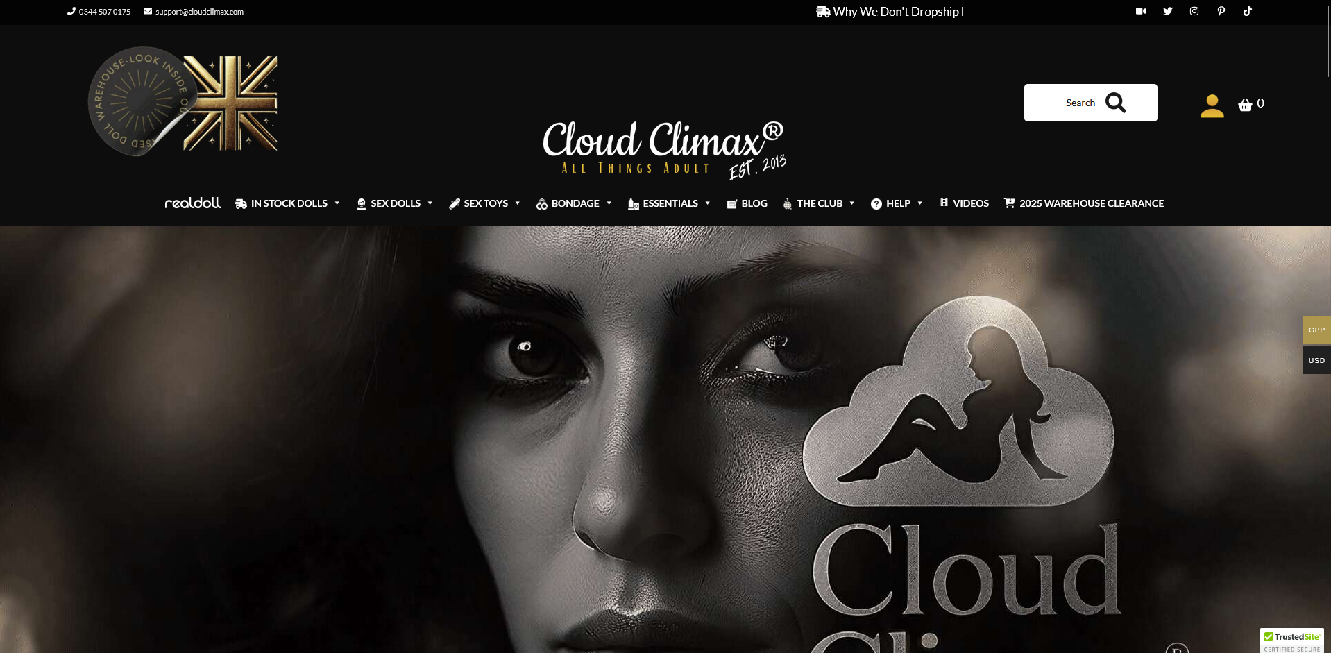 Cloud Climax homepage (cloudclimax.co.uk) - independent vendor review and score
